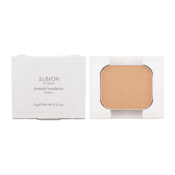ALBION アルビオン スタジオ  フレッシュニック ファンデーション 020 ピンクベージュ レフィル 9.0g SPF24 PA++[ギフトラッピング対応]