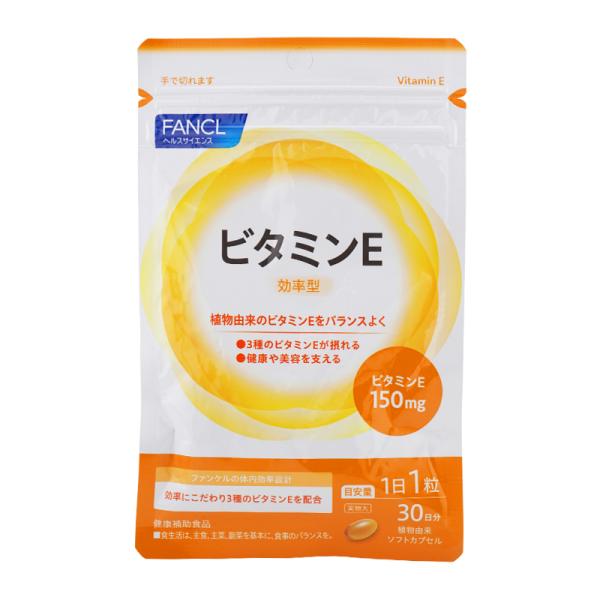 FANCL ファンケル ビタミンE 30日分 30粒 サプリメント 健康食品 α-トコフェロール トコトリエノール γ-トコフェロール[ギフトラッピング対応]