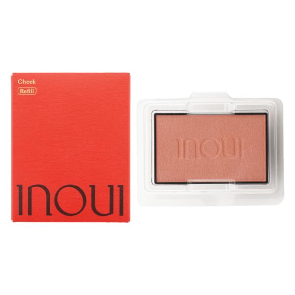 インウイ inoui 資生堂 チーク 02 ナチュラルレッド レフィル 4.9g 詰