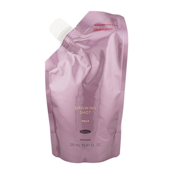 POLA ポーラ グローイングショット グラマラスケア シャンプー 320ml リフィル 補修成分 美容成分 スパイシーフローラルの香り  [ギフトラッピング対応]