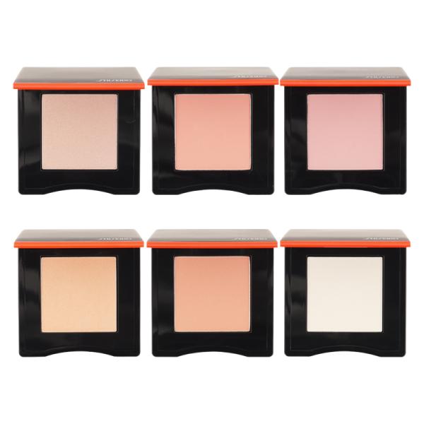 SHISEIDO インナーグロウ チークパウダー SHISEIDO「インナーグロウ チークパウダー」全色スウォッチ