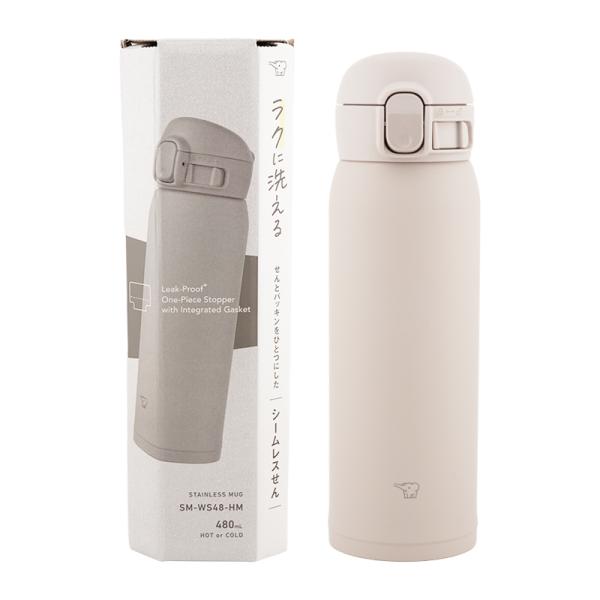 象印 ステンレスマグ SM-SF48-WM/AM 480ml ステンレスマグ TUFF ワンタッチタイプ 0.36L 品番：SM-SE36 色
