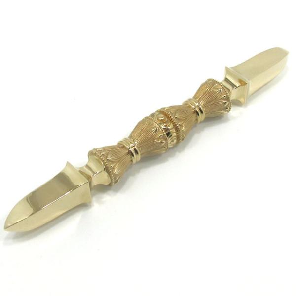 新品 24金張り 独鈷杵 プルパ 金剛杵 仏教 特大サイズ　約23センチ　87 3ccobulpa17-2-6401.jpg