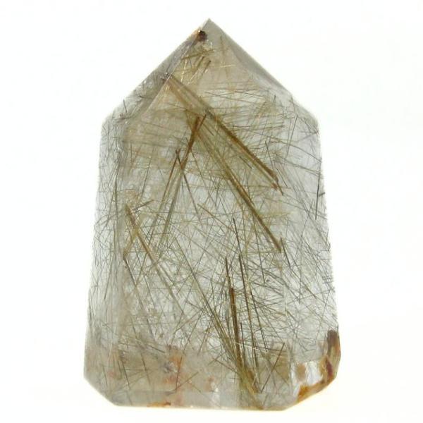ゴールドルチルクォーツ ポイント 置物 シルバールチル ブラウンルチル