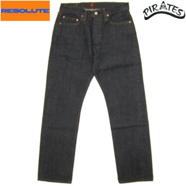 RESOLUTE 710 ストレートデニム W34 L30 RESOLUTE（リゾルト） ワンウォッシュデニム 710 デニムパンツ