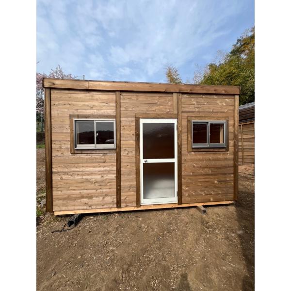 B 木製タイニーハウス 受注生産 全国配送対応・現地組立無料 物置