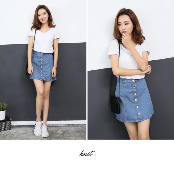 デニムスカート ミニ 前ボタン ミニスカート フロントボタン ハイウエスト 濃コン Buyee Buyee Japanese Proxy Service Buy From Japan Bot Online