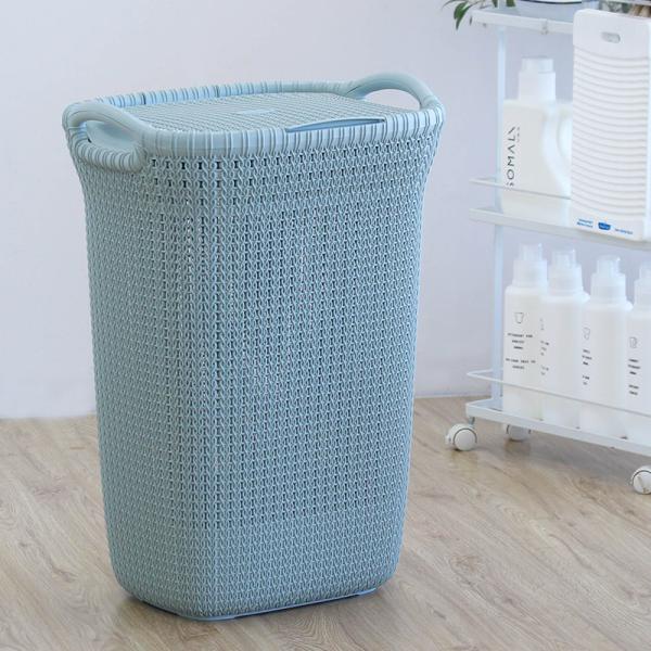 カーバー ニットランドリー ふた付きバスケット 洗濯かご スリム おしゃれ 縦型 ランドリーバスケット ふた付き Buyee Buyee 日本の通販商品 オークションの代理入札 代理購入