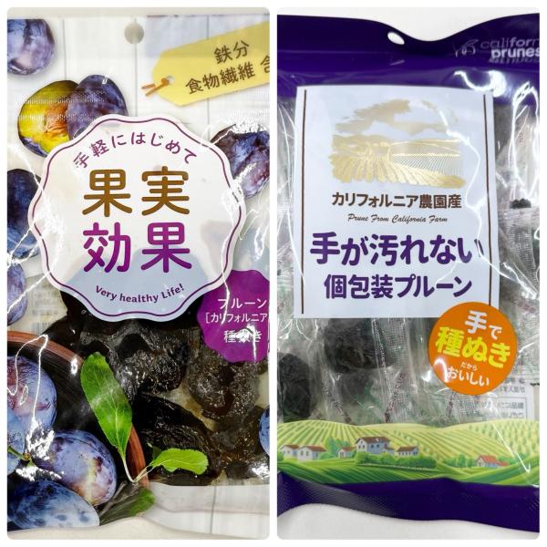 果実効果プルーン100g×3袋＆個包装プルーン100g【袋2重発送】【無添加】