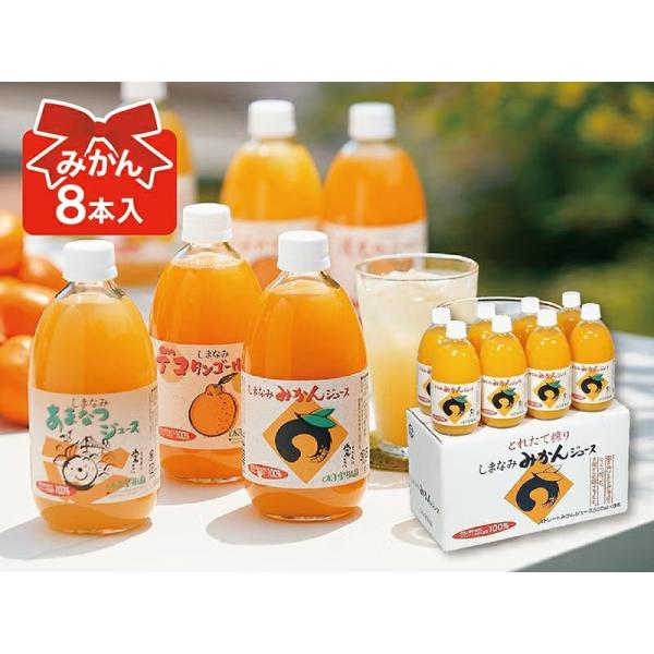 みかんジュース　愛媛みかんジュース(8本)