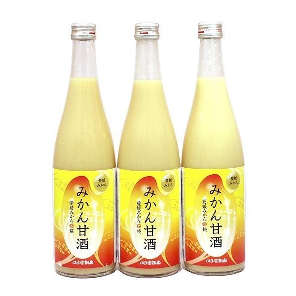 みかん甘酒 3本入（720ml） : のま果樹園 - 通販 - Yahoo!ショッピング