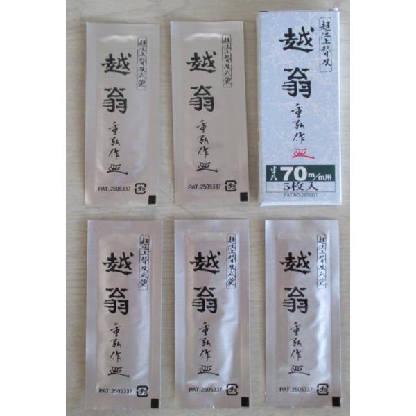 越翁　超仕上替刃式鉋　寸八　70mm 越翁 超仕上替刃式鉋用替刃 寸八 70mm 5枚入り : かかし屋