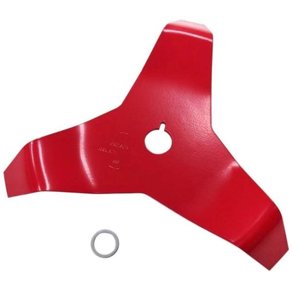 ●高品質焼入加工金属刃●高排気量の刈払機を使用する熟練したプロユーザー向けです●L字型の刃で草を粉砕するので、縦に振ることで2段刈をしなくて済みます。●ツルや丈の長い草の絡みを抑制し、作業後の刈った草の後処理も楽に行えます。＜仕様＞直径：3...