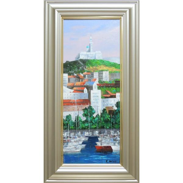 酒井健吉　 『ポピー』 油絵・油彩画　直筆 酒井健吉 『ポピー』 油絵・油彩画 直筆 酒井健吉 『ポピー