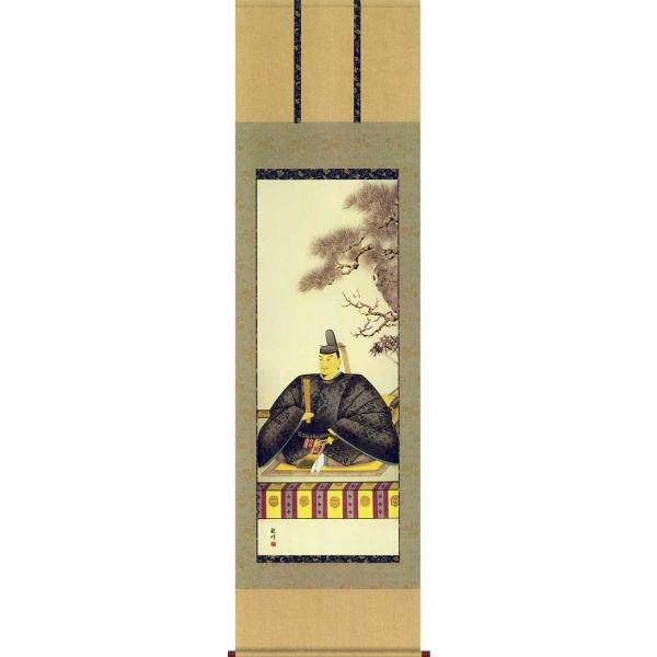 掛け軸 掛軸 松亭 山水画 山村風景 掛け軸専門 掛軸 販売 通販店 水墨山水（今村 景元） 年中掛け 水墨画