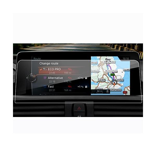 LFOTPP  BMW 1/2/3/4 シリーズ 純正 8.8インチ ナビゲーション専用ガラスフィルム 高感度タッチ 気泡ゼロ 指紋防止 飛散防止
