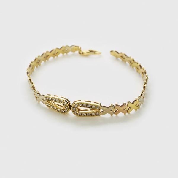 限定1点】 K18 イエロー・ホワイト・ピンクゴールド ダイヤモンド  