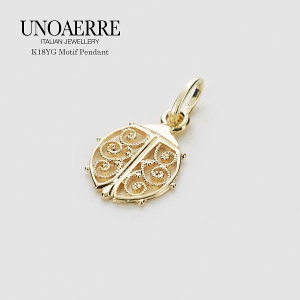 k18 ウノアエレ　テントウムシ　チャーム 楽天市場】【新品】【送料無料】【即日配送可能】K18 18金 750