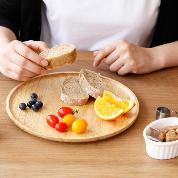 ウッドプレート ラウンド Lサイズ ランチプレート ワンプレート 木製 子供用 食器 こども おしゃれ シンプル かわいい ナチュラル 北欧 カフェ風 Acacia Buyee Buyee บร การต วกลางจากญ ป น ซ อจากประเทศญ ป น
