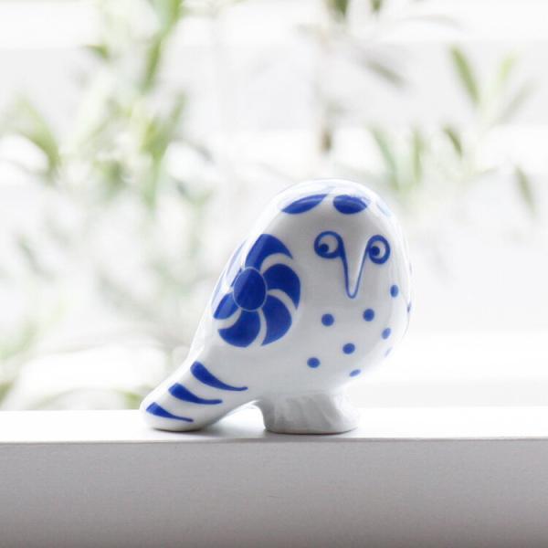 リサラーソン鳥のキャンドルホルダーとりトリ