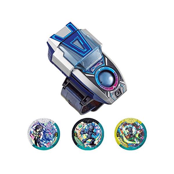 「商品情報」妖怪HEROミストシャドウに変身できるウォッチが誕生。 妖怪Yメダルをセットしボールを回転させて変身＆攻撃＆シールド発動。 付属の妖怪Yメダルはゲームとも超連動。 1日1回連動できるDXメダルも収録。 【使用電池】LR44電池3...