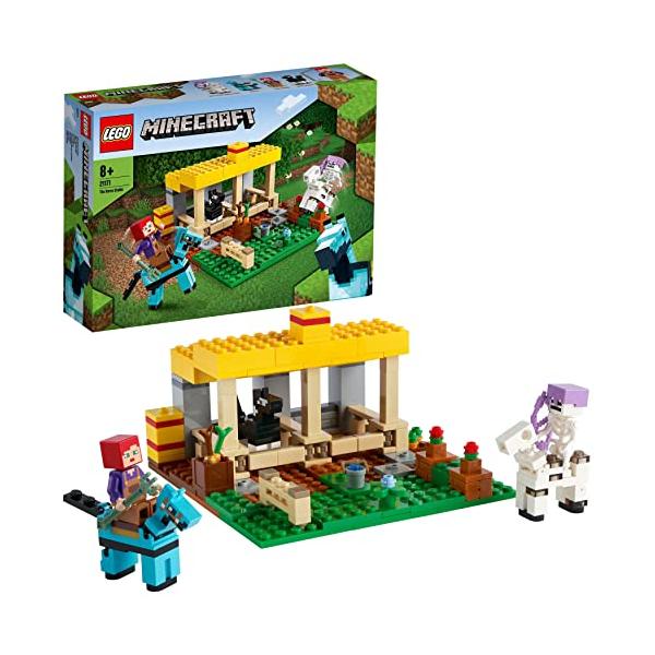 レゴ LEGO マインクラフト 馬小屋 21171 レゴブロック レゴマインクラフト マイクラ おもちゃ ミニフィグ セット