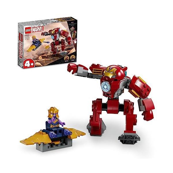 レゴ LEGO スーパー・ヒーローズ アイアンマン・ハルクバスターと?サノスの対決 76263 おもちゃ レゴブロック スーパーヒーロー 4歳