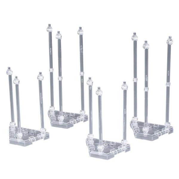 「商品情報」組み立てたあとの「飾る楽しさ」の幅を広げる「ウェポンディスプレイベース」が登場！■パーツは全てクリアパーツを採用。台座4枚と支柱が12本付属。■別売りのアクションベースと連結することができるジョイントパーツも付属。■別売りのアク...