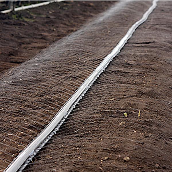 ■製品特性散水孔ピッチを細かく変更。スミサンスイマルチの用途がさらに広く。マルチフィルムの下でお使いいただく潅水チューブです。とても細かな散水孔間隔で潅水できます。水が低く横方向に飛ぶのでマルチがなくても花や葉を濡らしません。NEWマルチ6...