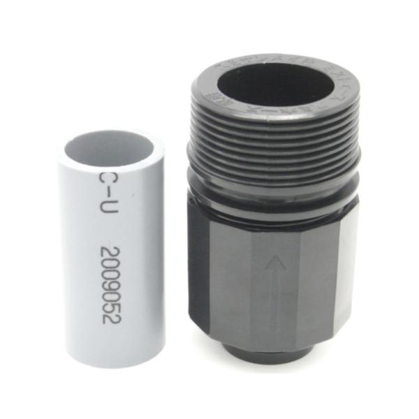 配管から潅水チューブの入口に接続するための継手