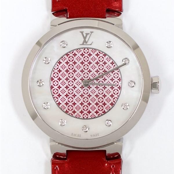 LOUIS VUITTON ルイヴィトン タンブール モノグラム ルージュ