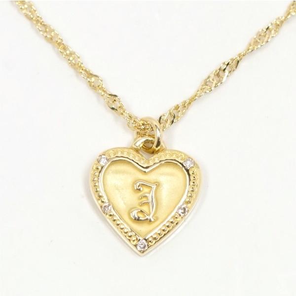 Ahkah アーカー ブラン ハート イニシャル ネックレス K18yg ダイヤ Fj ブランドギャラリーカレイド 通販 Yahoo ショッピング