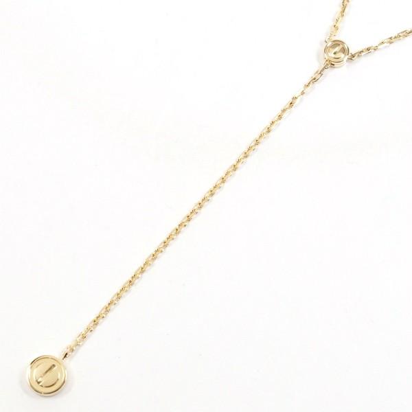 Cartier カルティエ ラブ Yシェイプ ネックレス 750YG（K18） 美品