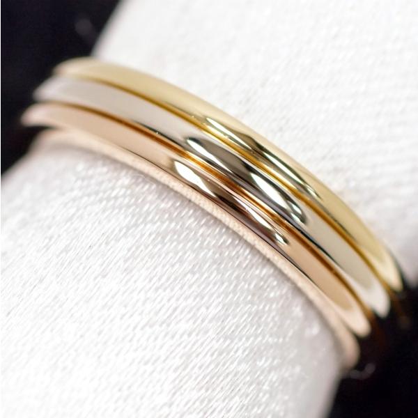 Cartier カルティエ トリニティ ウエディング バンド リング 750 （K18） #50 （約9.5号）