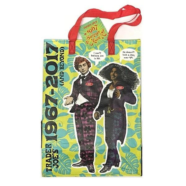 トレーダージョーズのエコバッグ 50周年記念モデル Trader Joe S Kb 170 西海岸雑貨のkalifornia Boardwalk 通販 Yahoo ショッピング