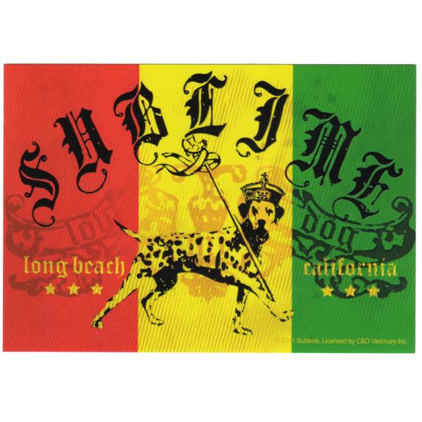 Sublime サブライム Lou Dog Rasta Flag ステッカー Buyee Buyee Japanese Proxy Service Buy From Japan Bot Online