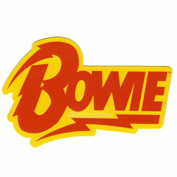 DAVID BOWIE / デヴィッドボウイ - LOGO STICKER ステッカー : KALTZ