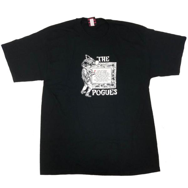 希少 The Pogues 90’s Tシャツ オフィシャル ポーグスビンテージ POGUES / ポーグス - MMVI Navy 古着Tシャツ(Lサイズ) : KALTZ-ONLINE