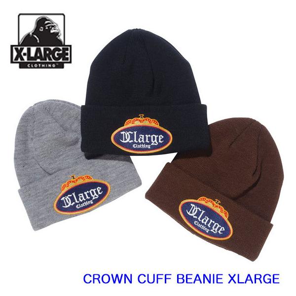 XLARGE（エクストラ ラージ） ニット帽 XLARGE CROWN CUFF BEANIE