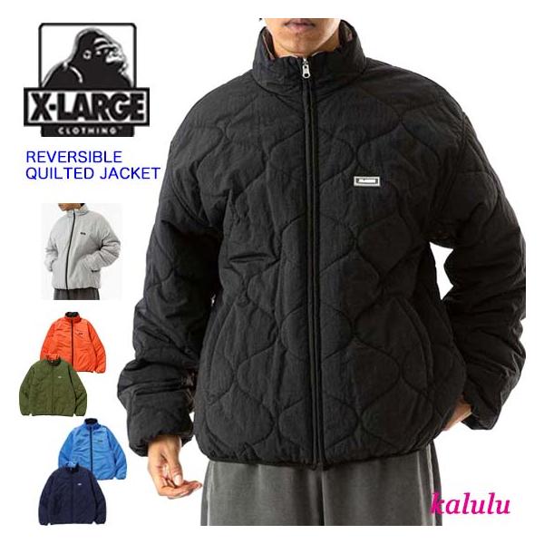 エクストララージ ジャケット REVERSIBLE QUILTED JACKET XLARGE リーバーシブル キルティング アウター ブルゾン  ジャンパー 101233021003