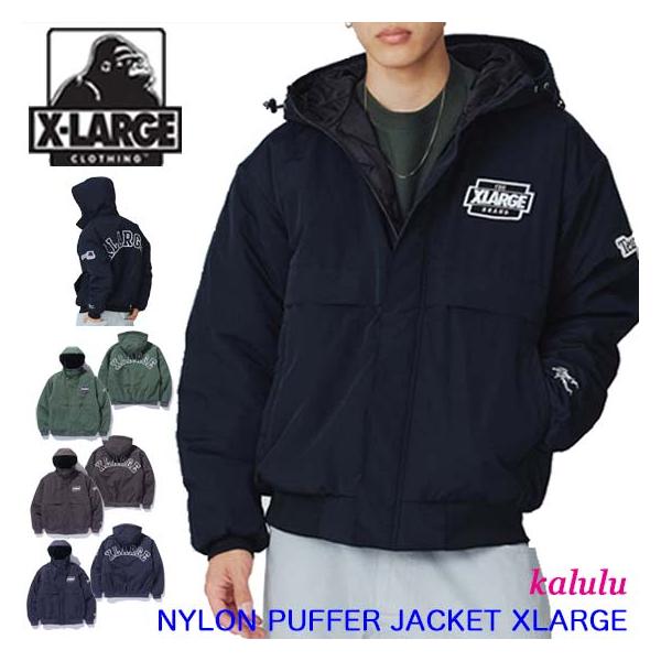 XLARGE エクストララージ NYLON PUFFER JACKET ナイロン XLARGE エクストララージ NYLON PUFFER JACKET ナイロン