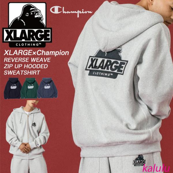 XLARGE（エクストラ ラージ） スウェット パーカー XLARGE×Champion
