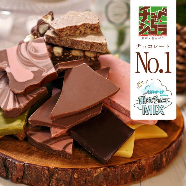夏限定 割れチョコサマーMIX 8種 1kg 東京　自由が丘　チュベ・ド・ショコラ　行列ができる割れチョコ　お返し　家チョコ　友チョコ