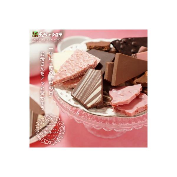 母の日 割れチョコMIX 1kg ※4/27以降のお届け　東京　自由が丘　チュベ・ド・ショコラ　行列ができる割れチョコ　ギフト　贈り物　母の日　爆買