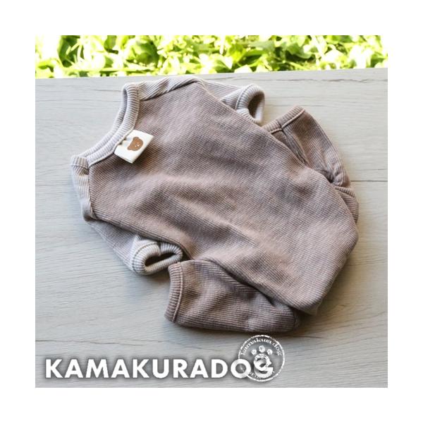 ミルクティーベアーつなぎ　犬の服
