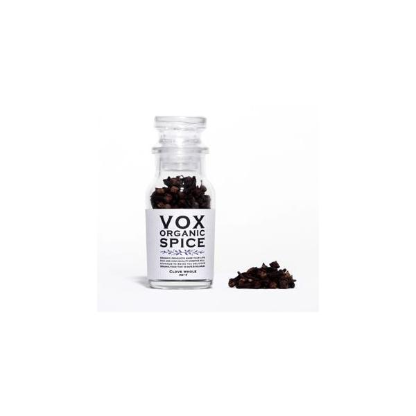 (voxspice）  (瓶入り） オーガニック クローブ 22g インドネシア産 JAS 有機栽培 農薬不使用 スパイス/香辛料