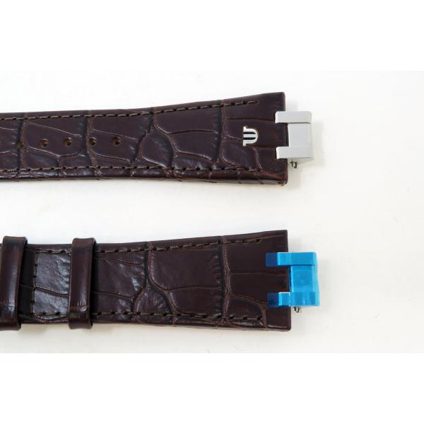 モーリスラクロア　レザーベルト　ブラウン　39mm用 kamashima_ml740-005050