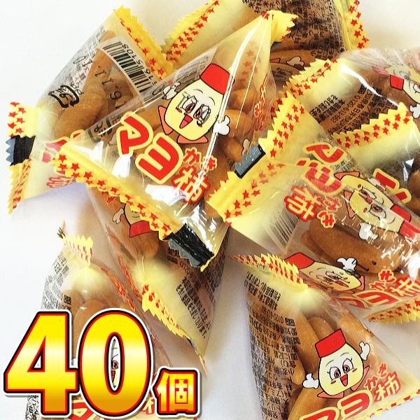 タクマ食品 マヨ柿 1個（2g）×40個　 メール便 送料無料　ポイント消化 訳あり スナック 柿の種 バラまき つかみどり