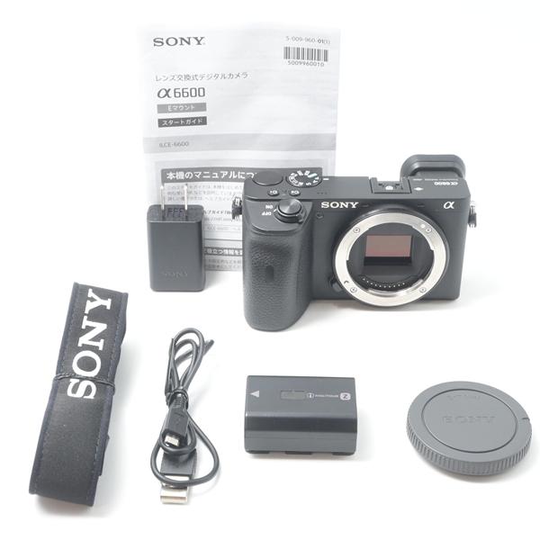 【美品】SONY α6600 ilce-a6600 ボディ 本体　撮影ガイド付 ソニー SONY α6600 ボディ ILCE-6600 : カメラ屋さとうヤフー店 - 通販