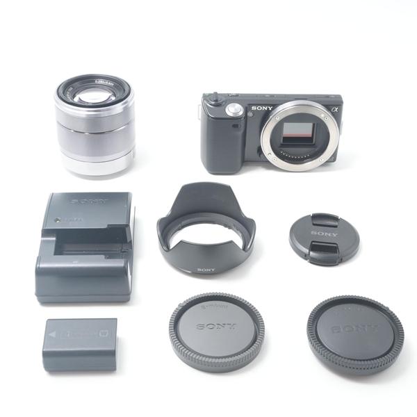 ソニー SONY α NEX-5 ズームレンズキット ブラック[並品]